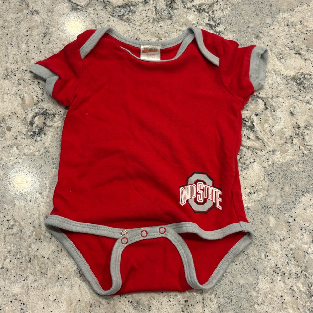 Ohio State Onesie 12M